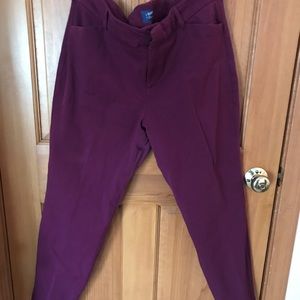 Plum Pixie Pants
